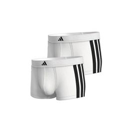 Bóxer de Hombre Adidas Trunk Low Rise 3 Stripes Blanco 2 Piezas S Precio: 21.88999989. SKU: B173S4HXKZ