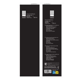 Cuchillo Pan Acero Inoxidable Inox Chef Black Quid Professional 20 cm (6 Unidades)