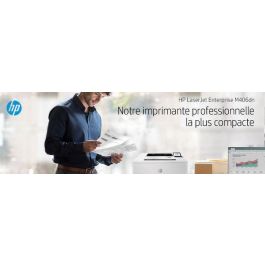 HP 3PZ15A Impresora Láser Monocromo Enterprise M406DN Dúplex Automático 40 ppm Ethernet Seguridad HP Wolf Pro Blanca