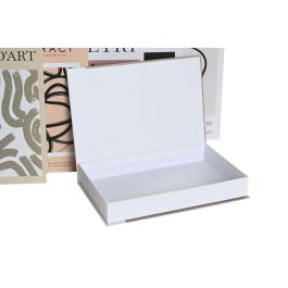 DKD Home Decor Caja Libro Basicos Multicolor 4.2 x 26.5 x 17 cm (6 Unidades)