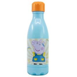 Stor Botella de Plástico Peppa Pig 560 ml - Diseño Infantil, Material PP y Silicona, Para Niños +3 Años, Agua y Zumo