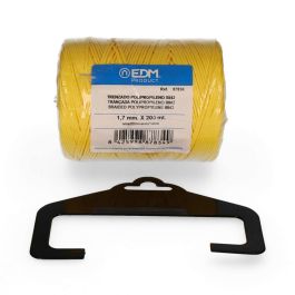 Edm Cordón trenzado polipropileno 8842 amarillo, 1,7 mm x 200 m, para albañilería, agricultura y bricolaje Precio: 6.59000001. SKU: S7903559