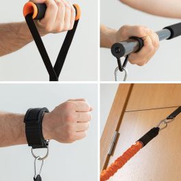 Sistema de Entrenamiento Integral Portátil con Guía de Ejercicios Gympak Max InnovaGoods