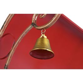 Trineo Navidad Tradicional DKD Home Decor Rojo Dorado 100 x 110 x 220 cm