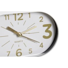 Reloj Despertador DKD Home Decor Blanco Negro 5.1 x 13 x 22 cm (4 Unidades) Reloj Despertador DKD Home Decor Blanco Negro 5.1 x 13 x 22 cm (4 Unidades)