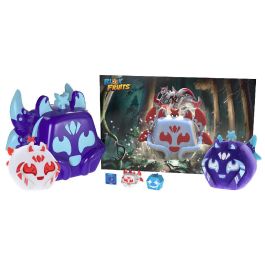 PHATMOJO Set Kitsune Chromatic Blox Fruits: 2 minifiguras 4cm, poster 28x43cm, peluche 10cm