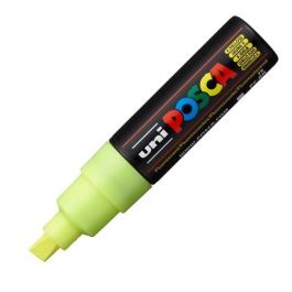 POSCA Marcador PC-8K No Permanente Punta Biselada 8.0 mm Amarillo Fluor Precio: 4.79000038. SKU: BIX107557000
