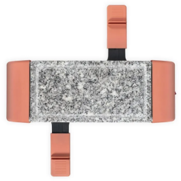 Livoo Raclette DOC306 para 2 Personas - 450W - Bandeja de Granito Extraíble - 5 Recetas con Código QR - Colaboración Marmiton