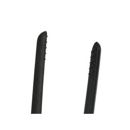Kinvara Pinza Cocina Estrecha Plástico Negro 28x5x2 cm (Set de 24)
