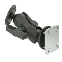 RAM Mounts RAM-101-B-225B2U Drill-Down Dashboard Mount con Placa Trasera - Brazo Doble Corto C Size