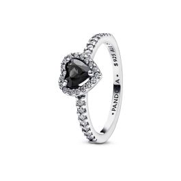 Anillo Mujer Pandora 198421C04-56 Plateado Negro Precio: 111.88999954. SKU: B1BTJPZQT3