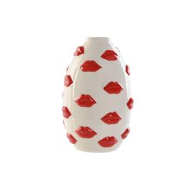 Jarron Urban DKD Home Decor Blanco Rojo 15 x 22.5 x 15 cm Precio: 13.50000025. SKU: B1BPN6K66P