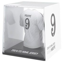 BANBO TOYS Figura Mini Camiseta Mbappé Real Madrid - 9.5cm Vinilo, Acrílico y Plástico Biodegradable