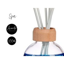 Mikado 100 ml con varilla Spa - Vidrio, madera, fragancia azul - Acorde (12 Unidades) Mikado 100 ml con varilla Spa - Vidrio, madera, fragancia azul - Acorde (12 Unidades)