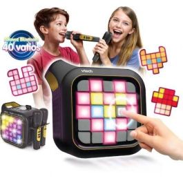 Vtech Altavoz Karaoke Light Party Duo Golden Edition con 2 Micrófonos Bluetooth 80-581722-022