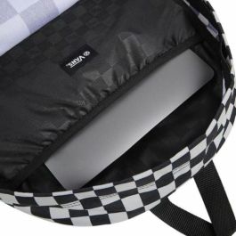 Mochila Escolar Vans Old Skool Check Backpack VN000H4X3M41 Negro