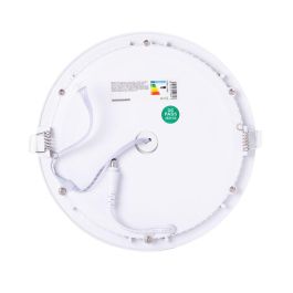 Placa LED 18W 1800Lm 6000ºK Sensor PIR 40.000H WR-GP-LZ-3-M-PIR-CW