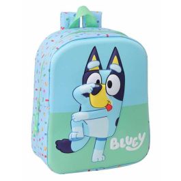 Safta Mochila Guarderia 3D Bluey 3D 22x27x10 Cm Edad Mínima 3 Años