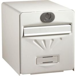 BURG WACHTER Buzón costero de acero galvanizado - Puerta trasera de cristal - Blanco Precio: 83.49999944. SKU: B1A5A32QPL