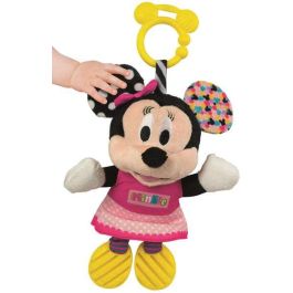 Sonajero minnie peluche texturas con mordedor 18x28x11 cm