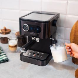 Cafetera Express de Brazo Cecotec Power Espresso 20 Pro Negro Acero 20 bar 1,5 L