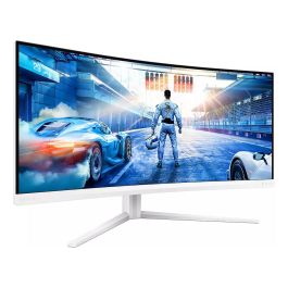 Philips Monitor Curvo 34M2C5501A 34 Pulgadas WQHD 1ms 180Hz VA 2xHDMI DP USB Blanco