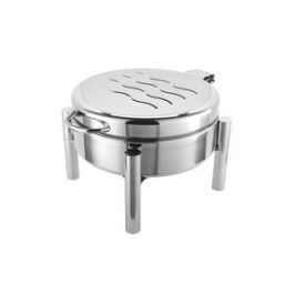 SAMBONET Chafing Dish Atlantic rojo, 36 cm de diámetro y 27 cm de alto, para buffet y exposición Precio: 954.49999975. SKU: B1E2G9XAX6