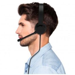 Port Designs Headphones/Headset Wired Head-Band USB Type-A Black
