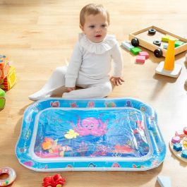 Alfombra de Juegos Inflable con Agua para Bebé Wabbly InnovaGoods Alfombra de Juegos Inflable con Agua para Bebé Wabbly InnovaGoods