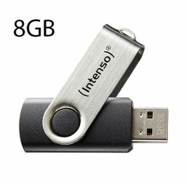 Memoria USB INTENSO 3503460 8 GB Negro Negro/Plateado 8 GB Precio: 7.49999987. SKU: S0200484