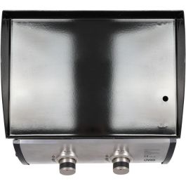 Plancha de gas - LIVOO - DOC296 - 2 fuegos - Gris Plancha de gas - LIVOO - DOC296 - 2 fuegos - Gris