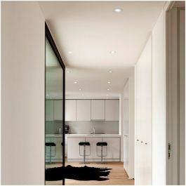 Cristalrecord Sylt Downlight LED Empotrable Redondo 7W 600lm 3CCT Blanco Ø8,5 cm