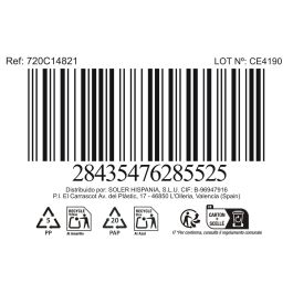 La Mediterranea Bol Aperitivo "Pica-Pica" 10 x 10 x 5.7 cm (24 Unidades)