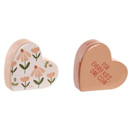 DKD Home Decor Hucha Cerámica Naranja Beige 6 x 13 x 14 cm (6 Unidades) Precio: 28.88999993. SKU: B18M58873N