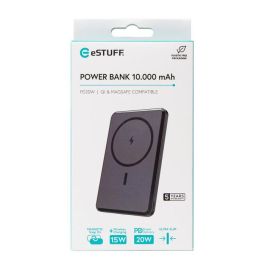 eSTUFF Banco de energía magnético inalámbrico 10.000 mAh PD20W - Power Bank carga rápida