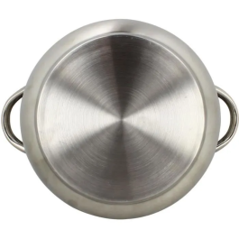 Menastyl 4615450 Cuscús de Acero Inoxidable, 10 Litros, Apto para Todo Tipo de Fuegos, Incluida Inducción