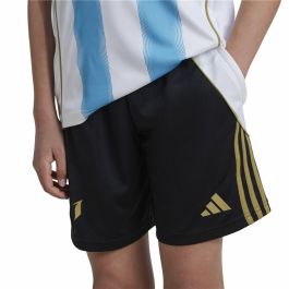 Pantalón Corto Deportivo Adidas Messi Training Short Negro