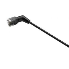Vention IBOBF Cable de Red Ethernet UTP Cat.6A RJ45, 1 Metro, 10 Gbps, Conectores Giratorios 360°, Color Negro