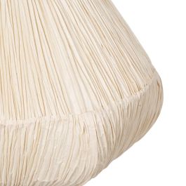 Lámpara Techo Beige Papel-Metal 49 X 49 X 40 cm