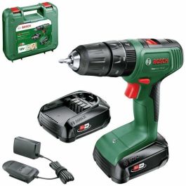 Taladro atornillador de impacto Bosch EasyImpact 18V40 + (batería 2x2.0Ah) + cargador AL18V-20 en estuche de transporte Precio: 132.79000042. SKU: B1EMD2M4YT