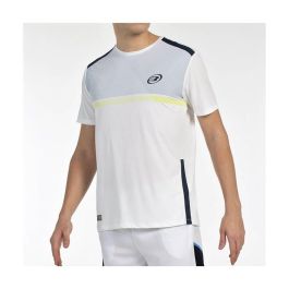 Camiseta de Manga Corta Hombre Bullpadel Bilao Blanco Pádel 40 2/3