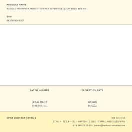 Rodillo poliamida antigoteo para superficies lisas ø50 x 180 mm