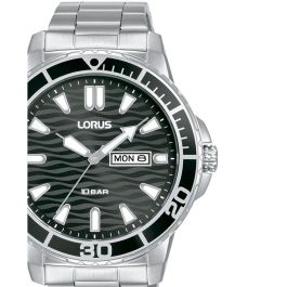 Reloj Hombre Lorus RH355AX9 Negro Plateado Reloj Hombre Lorus RH355AX9 Negro Plateado