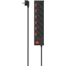 Hama 223158 Regleta 6 Tomas con Interruptor Individual Negra Precio: 52.5000003. SKU: B12NBTGQLE