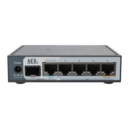 Mikrotik E60IUGS Router Gigabit Ethernet Negro con USB 3.2 Gen 1 y velocidades de hasta 2500 Mbit/s Precio: 65.94999972. SKU: B184AV884L