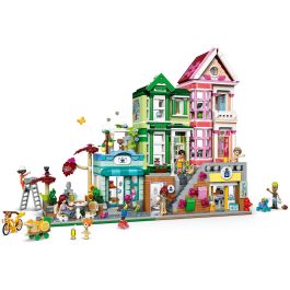 LEGO 42670 Friends Apartamentos y tiendas de Heartlake City Juego creativo para niñas