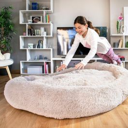 Cama de Perro para Humanos | Human Dog Bed XXL InnovaGoods Beige