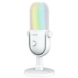 Razer Seiren V3 Chroma Micrófono para PC USB Blanco con Iluminación LED RGB (24-bit/96kHz, 20-20000Hz) Precio: 122.9499997. SKU: B17AHYCXX9
