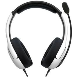 Auriculares con cable para juegos PDP LVL40 para PS4 y PS5 - Blanco Auriculares con cable para juegos PDP LVL40 para PS4 y PS5 - Blanco