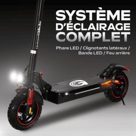 Patinete eléctrico todoterreno plegable - URBANGLIDE - ECROSS PRO LITE 2 - 10 - 48V - 800 W - Auto 40KM Luz de freno e intermitentes